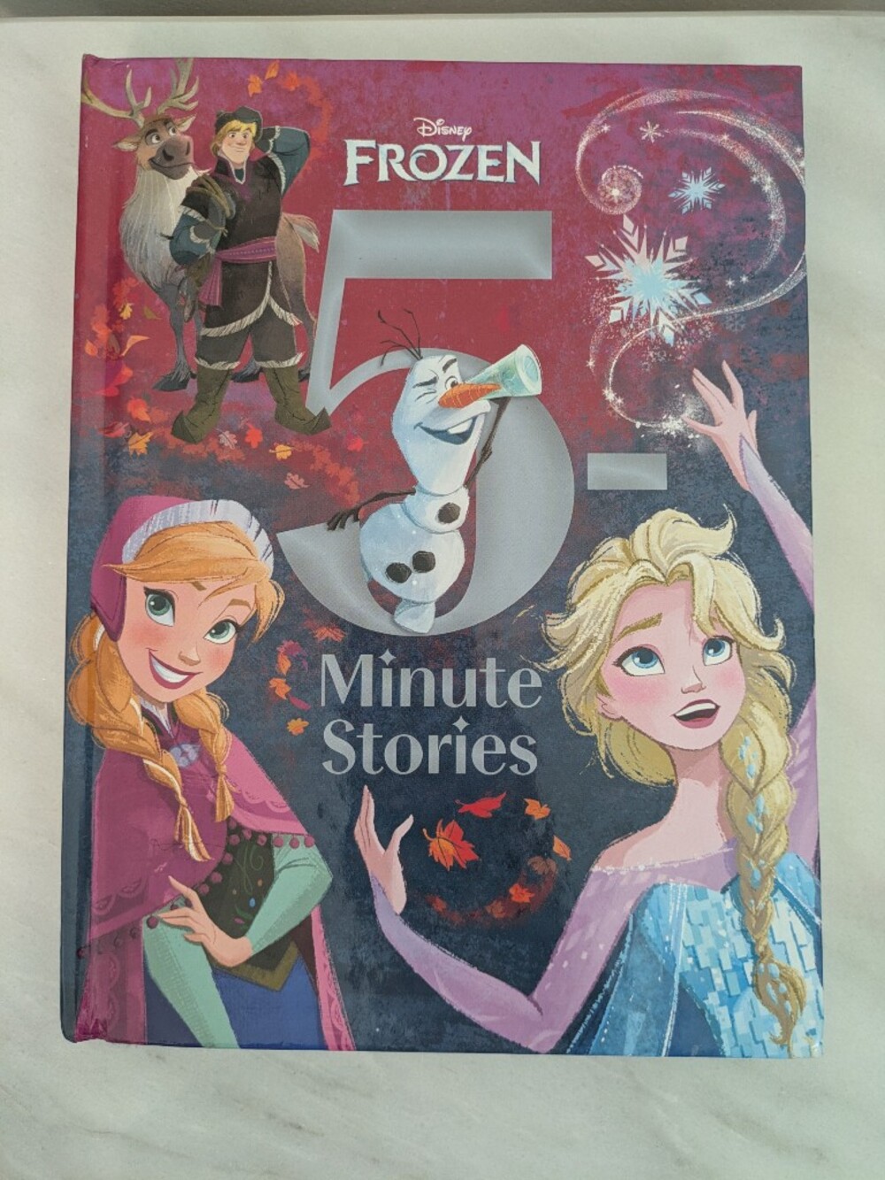 Disney Frozen 5 minute stories hardcover Book